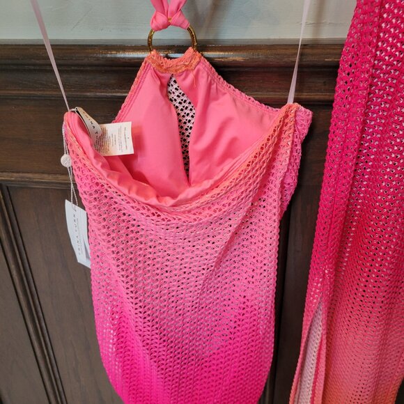 TRINA TURK MESH SWIMSUIT AND PANTS - Picture 6 of 8